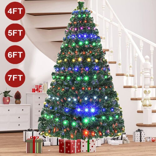 Albero natale led fibra - albero, di