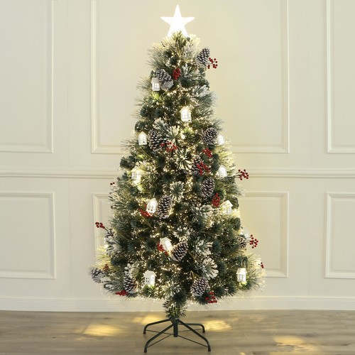 Little white house decorated - house,