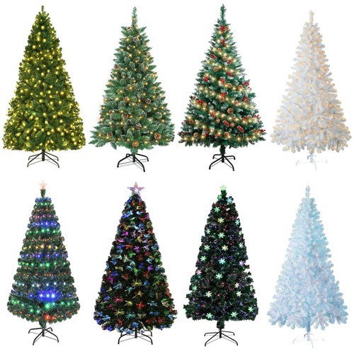 Albero natale con - con, luci
