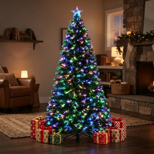 Albero natale fibra - albero, di